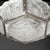 Pair of Art Deco Hexagonal Frosted Glass & Nickeled Bronze Chandeliers by Degue For Sale - Image 12 of 18