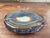 A possibly better agate slice bowl showcasing the natural beauty of banded chalcedony. This piece has been cut and...