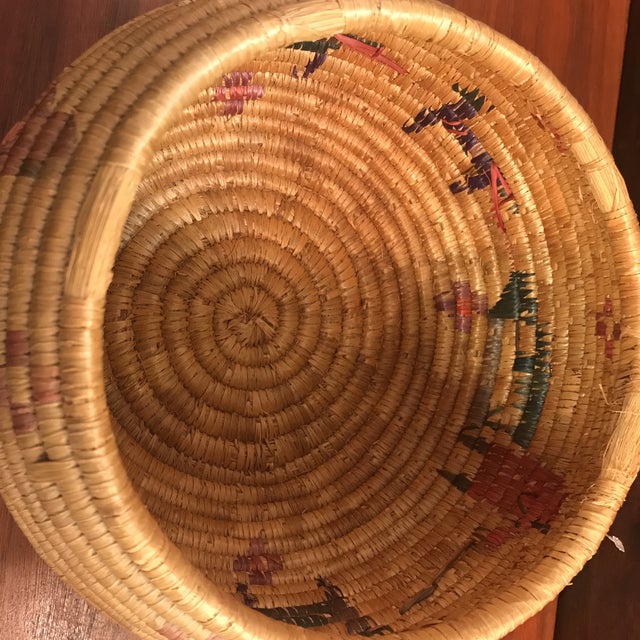 Vintage Native American Woven Basket Chairish