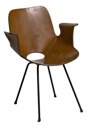 Vintage Bentwood Medea Chair by Vittorio Nobili for Fratelli Tagliabue, Italy, 1950s