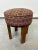 Wood Art Deco Stool, 1930s For Sale - Image 7 of 8