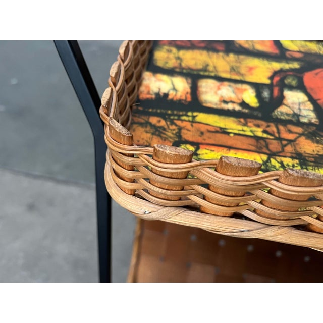 Mid-Century Modern German Serving Cart with Tray, 1960s For Sale - Image 14 of 18