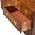 Brown Henredon Campaign Mid Century Oak and Brass Lowboy Dresser For Sale - Image 8 of 10