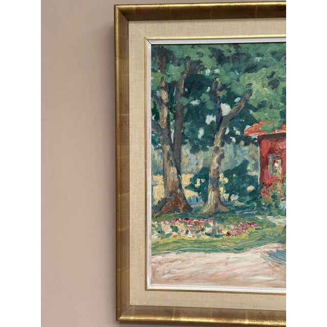 John Rosenqvist, House in Naantali, 1950s, Oil Painting on Board, Framed For Sale - Image 14 of 18