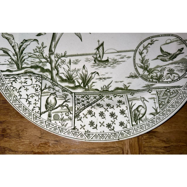 Antique 1883 Edge Malkin & Co Tonquin Plate For Sale In New York - Image 6 of 11