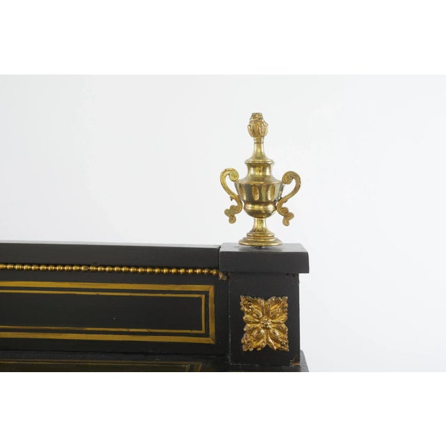 Mid 19th Century 19th Century Louis XVI Style Wood Carved Sideboard For Sale - Image 5 of 10