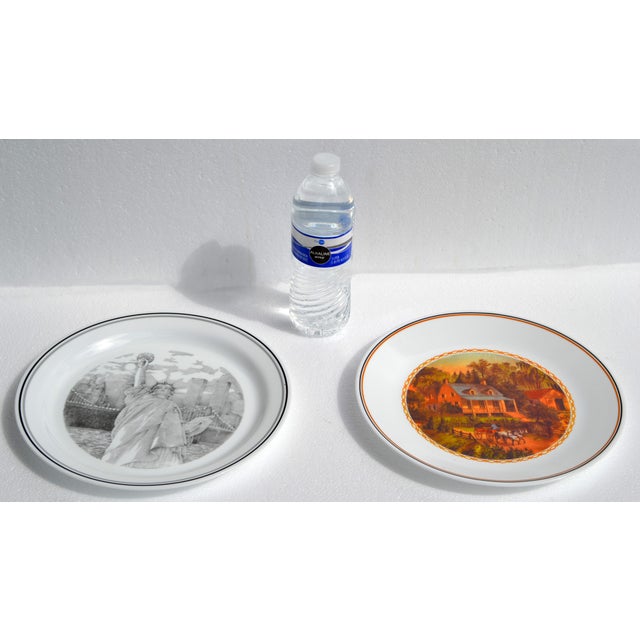 1987 Corelle Limited Edition Summer Scene Plate Corning Glass Works U S A For Sale In Miami - Image 6 of 14