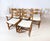 Vintage Brutalist Belgian Oak Dining Chairs, 1970s, Set of 6 For Sale - Image 9 of 10