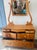 Victorian Antique Victorian Walnut Dresser With Swan-Neck Mirror Serpentine Front For Sale - Image 3 of 9