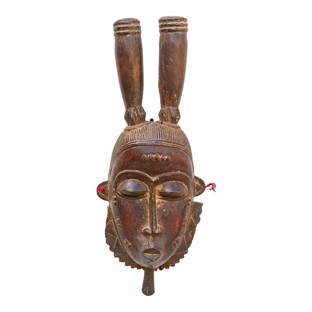 Senufo Kpelie Finely Carved Mask For Sale