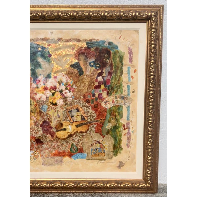 Roy Fairchild-Woodard “By Some Golden Thread” Roy Fairchild Hand Signed & Numbered Serigraph on Canvas For Sale - Image 4 of 17