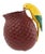 Bordallo Pinheiro Amazonia Pitcher with Macaw, 68 oz For Sale