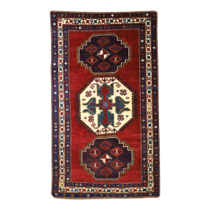 Antique Caucasian Kazak Rug 5'9" X 10’0"