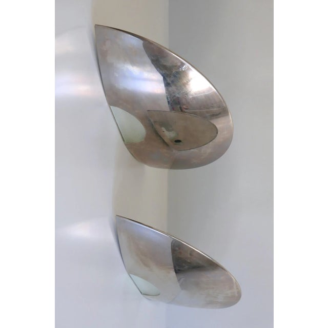 Mid-Century Modern Large Sconces by Florian Schulz, 1970s, Set of 2 For Sale - Image 3 of 18