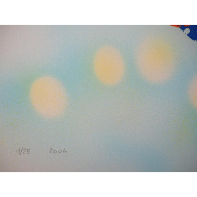 Seund Ja Rhee, Star Composition, 2004, Lithograph For Sale - Image 5 of 7