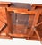Antique 1920s Federal Hepplewhite Walnut Dining Table 16" Leaf Self-Storing For Sale - Image 11 of 18