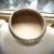 Vintage Gold Ribbed Bangle Cuff Bracelet For Sale - Image 4 of 8