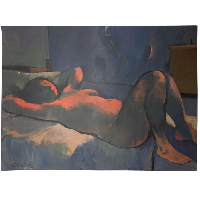 Modern Eve Serge Hollerbach, c. 1960s In Modern Eve, Serge Hollerbach re-imagines the reclining nude not as mythic ideal...