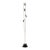 Vintage Italian Adjustable Multi-Light Chrome Floor Lamp For Sale