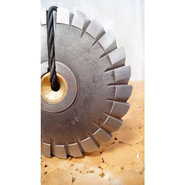 Antique Brass Candy Drop Roller Lamp For Sale - Image 9 of 10