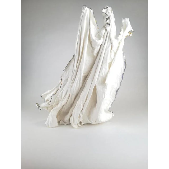 Hidden legacy sculpture by dora stanczel one of a kind. Dimensions: d 26 x w 43 x h 45 cm. Materials: porcelain and gold....
