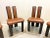 Wood Vintage Dining Chairs, 1980s, Set of 4 For Sale - Image 7 of 16