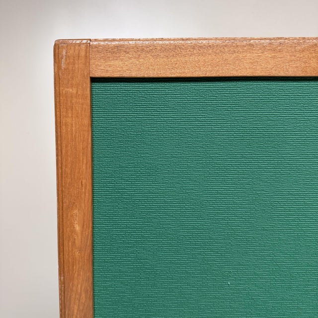 Japanese Mobile Blackboard with Woodcarving, 1995 For Sale - Image 9 of 11