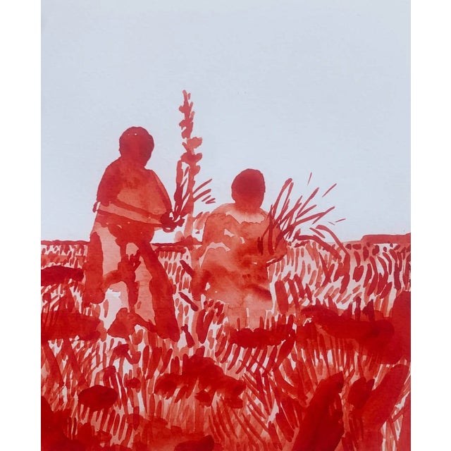 Hanna Ilczyszyn, Summer, Watercolour, 2024 For Sale - Image 3 of 5