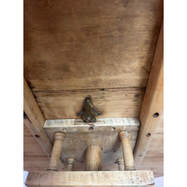 19th Century Swedish Gustavian Tilt-Top Table in Bleached Pine For Sale - Image 4 of 15