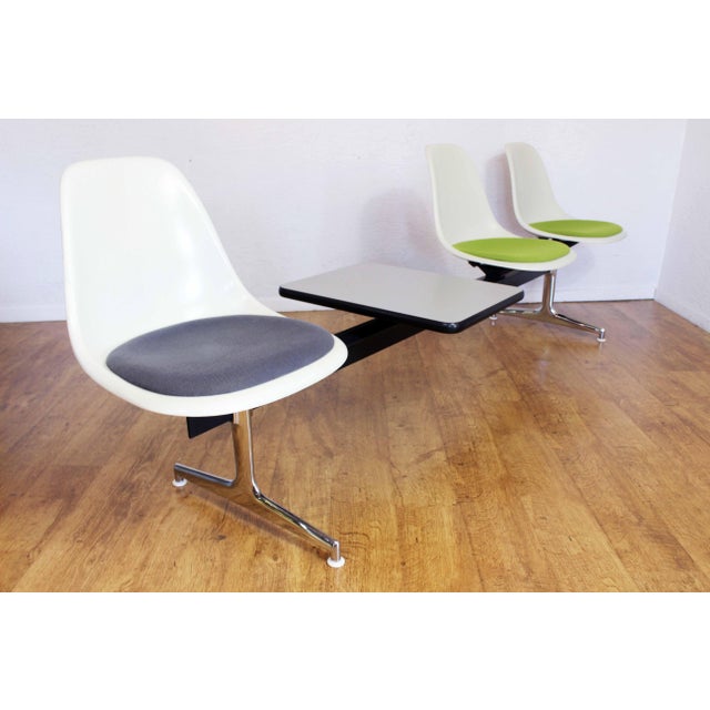 1970s 3-Seater Bench by Charles & Ray Eames for Vitra, 1970s For Sale - Image 5 of 16