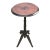 Antique, Walnut, Tripod, Occasional Table, Carved Tulip Motif, Geometric-Incised Details, Victorian/Eastlake Attributes, C 1900-1930’s For Sale