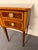 Late 20th Century Hepplewhite Style Mahogany Console Sideboard With Satinwood Inlay, Circa 1990 For Sale - Image 9 of 12
