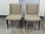 Custom Design Dining Chairs With Splayed Legs, Pair For Sale - Image 11 of 12