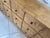 Rustic Apothecary Shop Chest in Softwood For Sale - Image 13 of 16