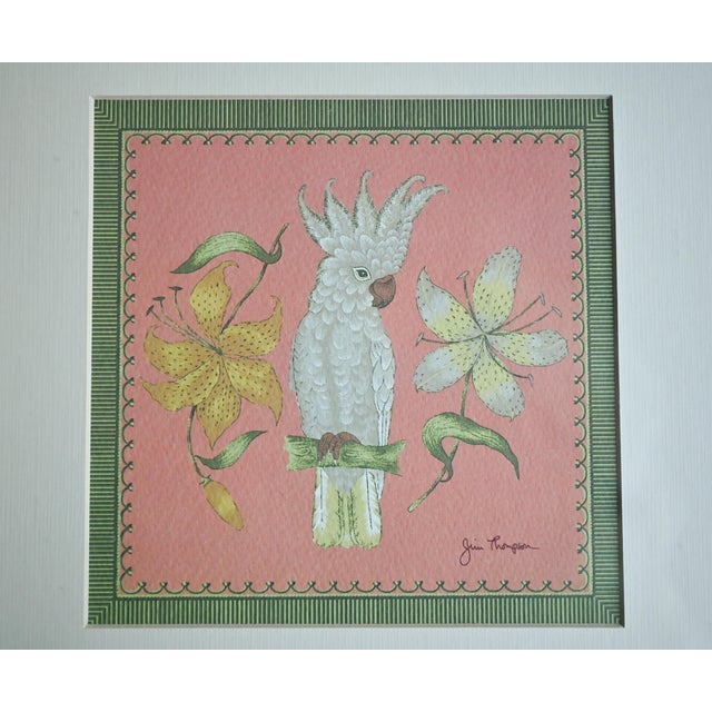 1990s 1990s Jim Thompson Cockatoo Prints - Set of 2 For Sale - Image 5 of 9