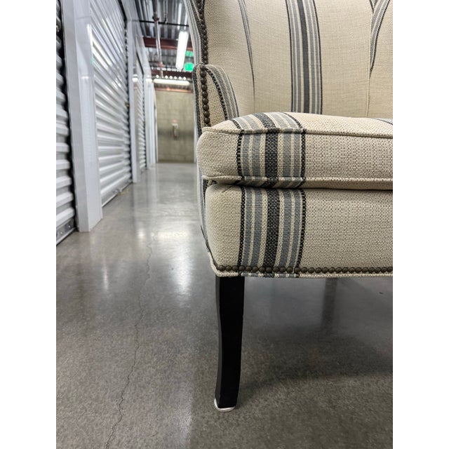 Williams Sonoma Chelsea Wingback Chair - Nailhead Trim, Retail $1500+, Priced to Sell For Sale In Los Angeles - Image 6 of 9