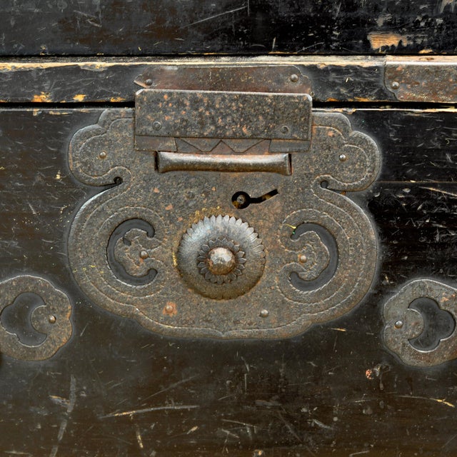 Japanese Tansu Chest of Drawers, 1870 For Sale - Image 12 of 14