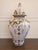 Monumental Signed Italian Hand-Painted Porcelain Lidded Urn by M. Dalla Costa, 35" For Sale In Dallas - Image 6 of 12