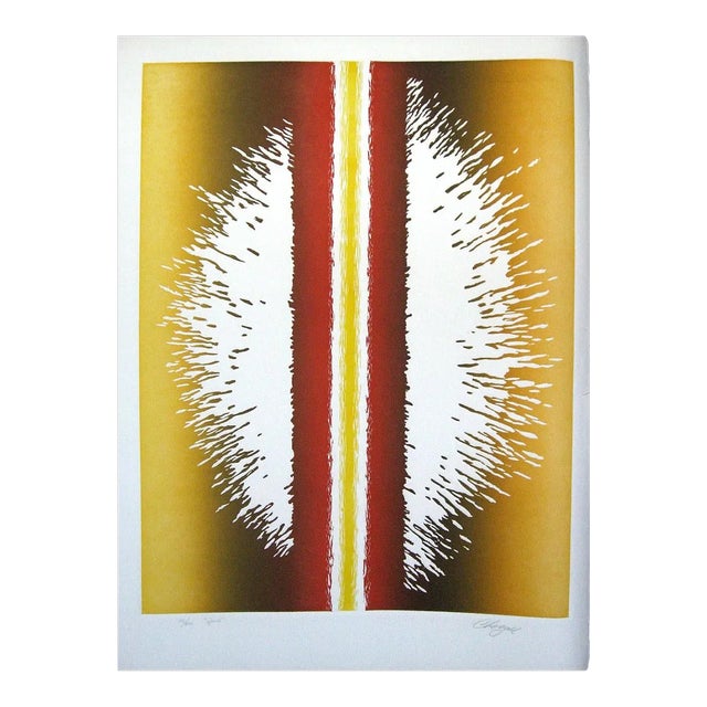 Chezan "Spark" Hand Signed Original Art Embossed Etching For Sale