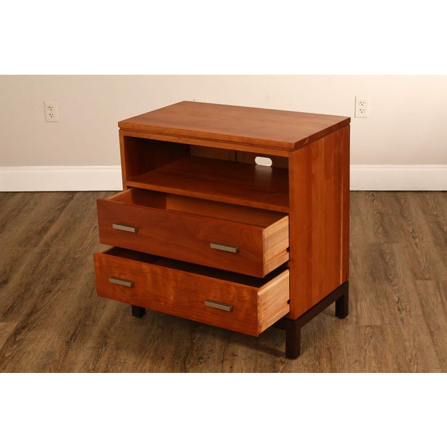 Mission Stickley Metropolitan Collection Cherry Nightstand For Sale - Image 3 of 18