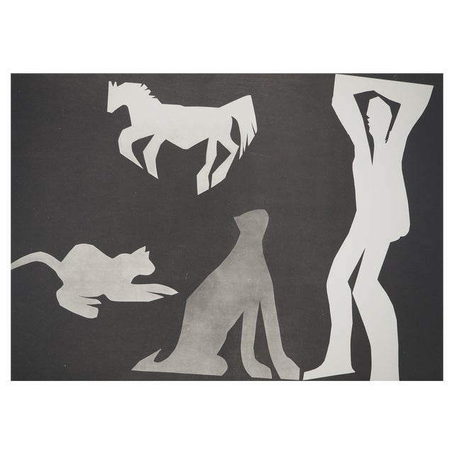 Pablo Picasso, Diurnal, The Man with the Cat I, Original Phototype For Sale