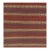 1950s Mid-Century Square Geometric Anatolian Turkish Kilim Wool Rug 5'6"x5'6" For Sale