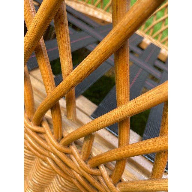 1970s Henry Link Wicker Sofa Frame Set 3 Pieces Chairish