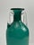 Turquoise Glass Amphora Vase by Jerzy Słuczan-Orkusz, Poland, 1980s For Sale - Image 10 of 11