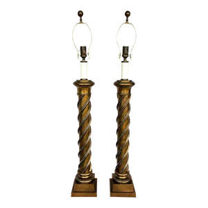 Visual Comfort Table Lamps Solid Brass