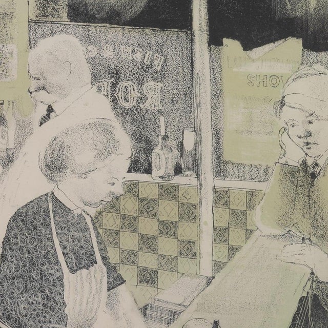 Fish and Chips Poster after David Hockney For Sale - Image 5 of 6