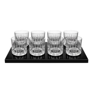 1970s Rosenthal Studio Linie Tivoli Extra Large Old-Fashioned Whiskey Glasses - Set of 8 For Sale