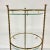 1970s Vintage Hollywood Regency Boho Chic Metal Twisted Rope Gold Finish 3-Tier Plant Stand. For Sale - Image 6 of 12