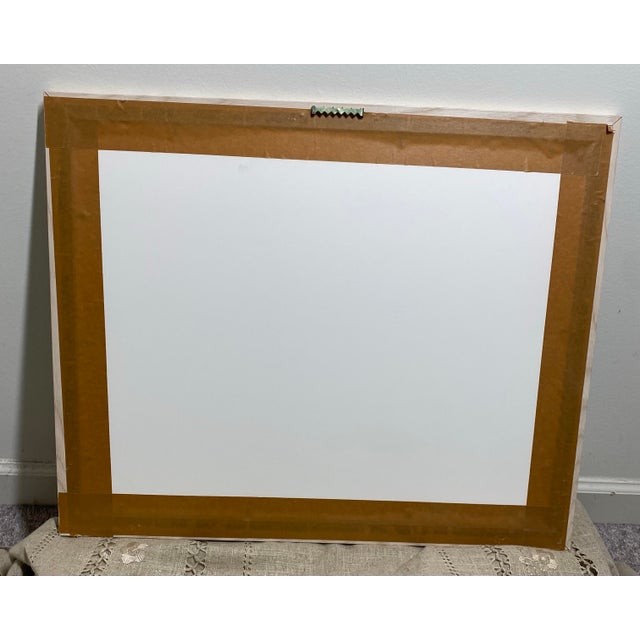 1990s Nora DeBolt Coastal Beach Lithographs in Light Wood Frames, 1992 - a Pair For Sale - Image 11 of 12