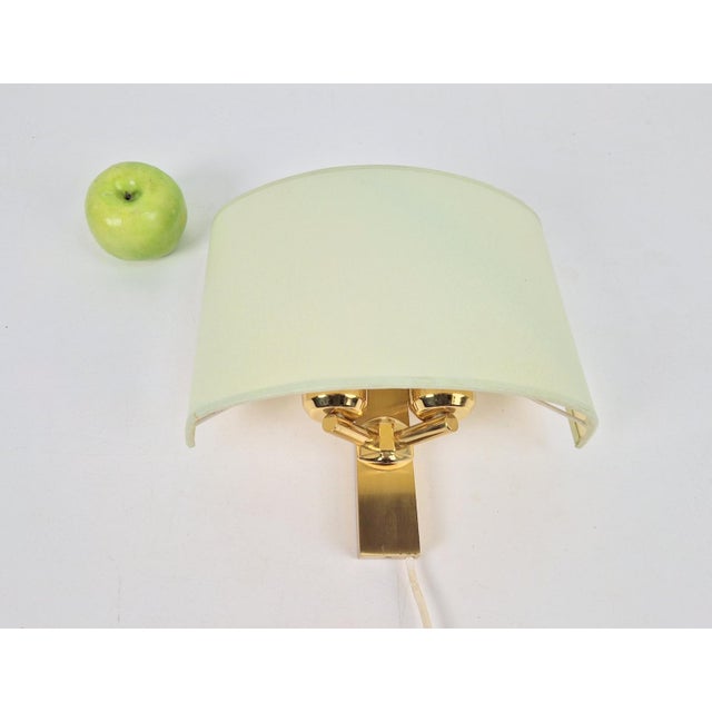 1970s Vintage Wall Lamps in Brass from Baulmann, 1970s, Set of 4 For Sale - Image 5 of 15